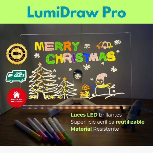 LumiDraw Pro – La magia de dibujar brillando