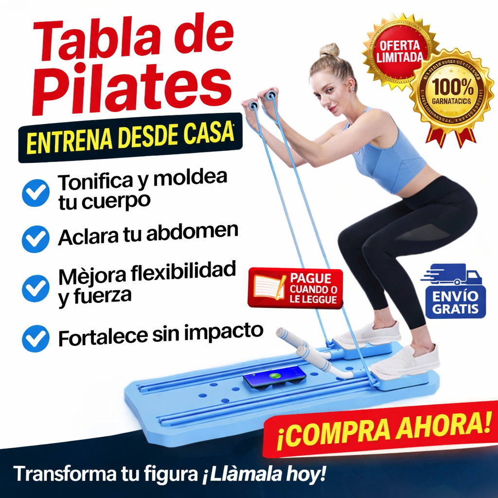 Pilates Pro Board - Equilibrio, fuerza y control en cada movimiento