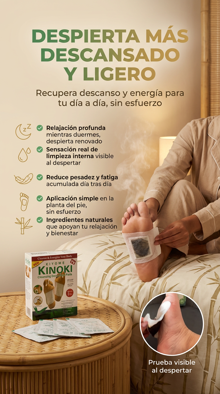 Parches Detox Kinoki