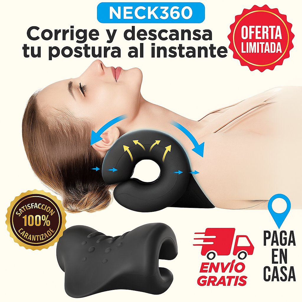Neck 360 - Corrige y descansa tu postura al instante.