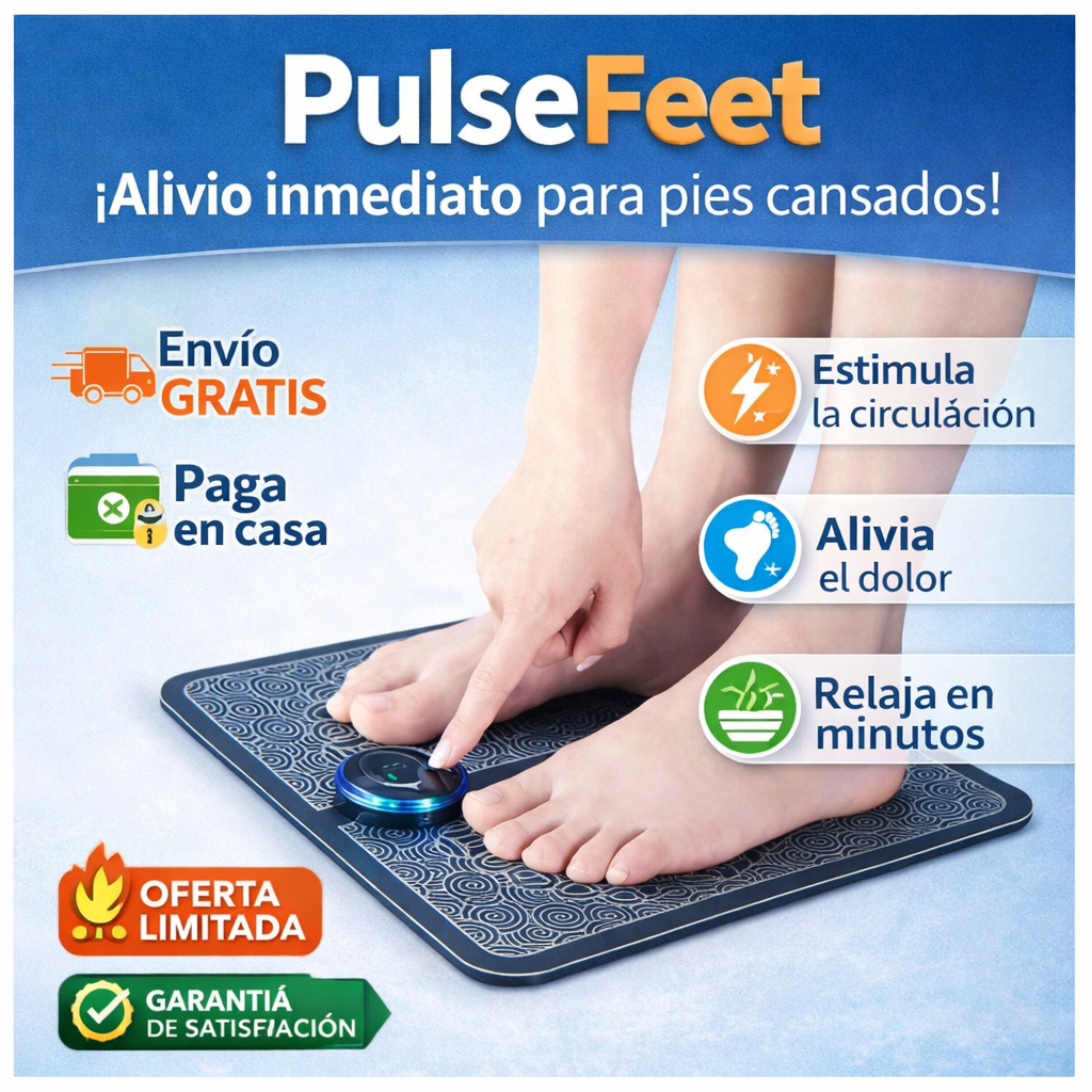 PulseFeet - Relaja tus pies en minutos.