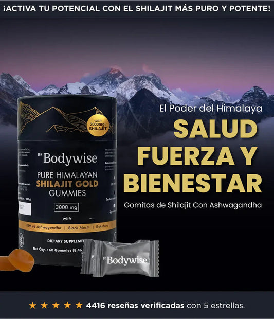 Gomas de Shilajit BodyWise
