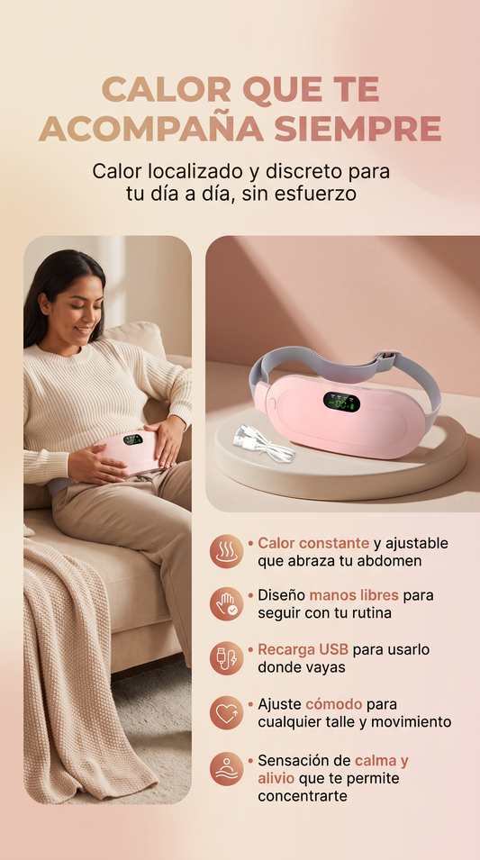 Cinturón Térmico para Cólicos Cyclicare - OFERTA ESPECIAL!