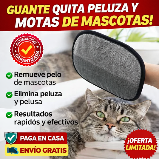 QuitaMotas PetClean - Elimina el pelo en segundos, sin esfuerzo.