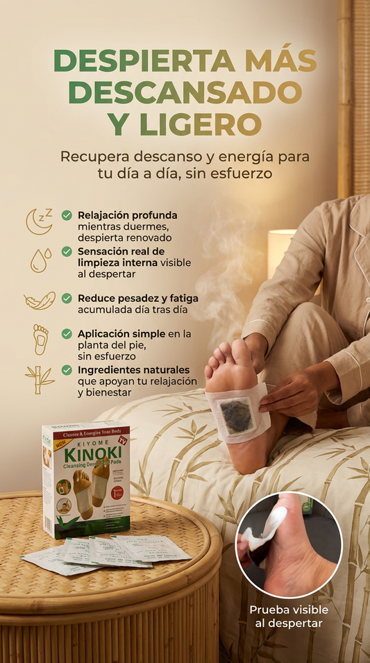 Parches Detox Kinoki