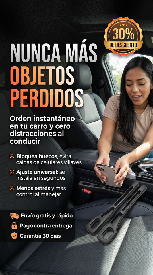 Kit x2 Relleno de Huecos para Asientos de Automóvil