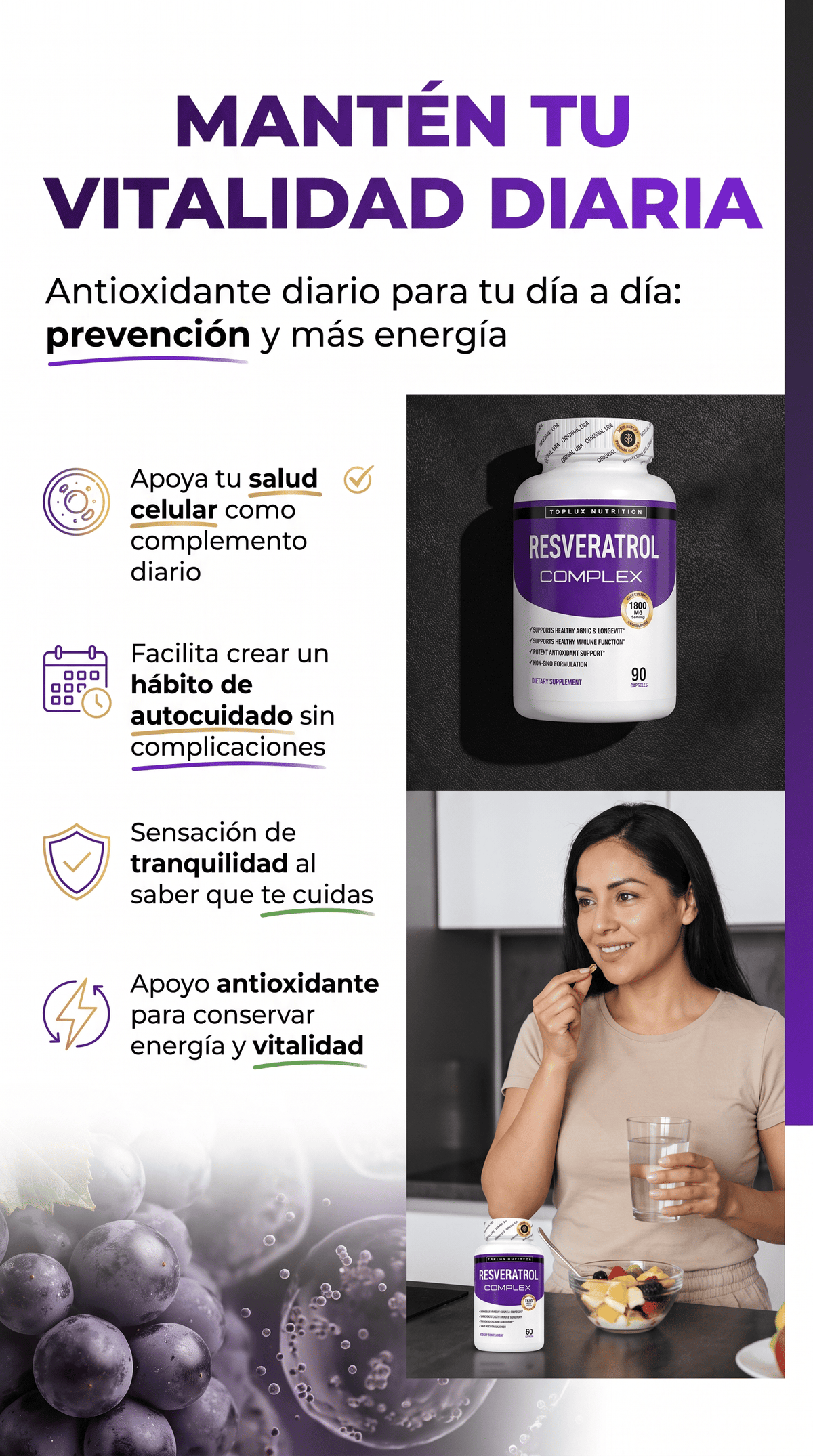 Resveratrol Original - Piensa en ti