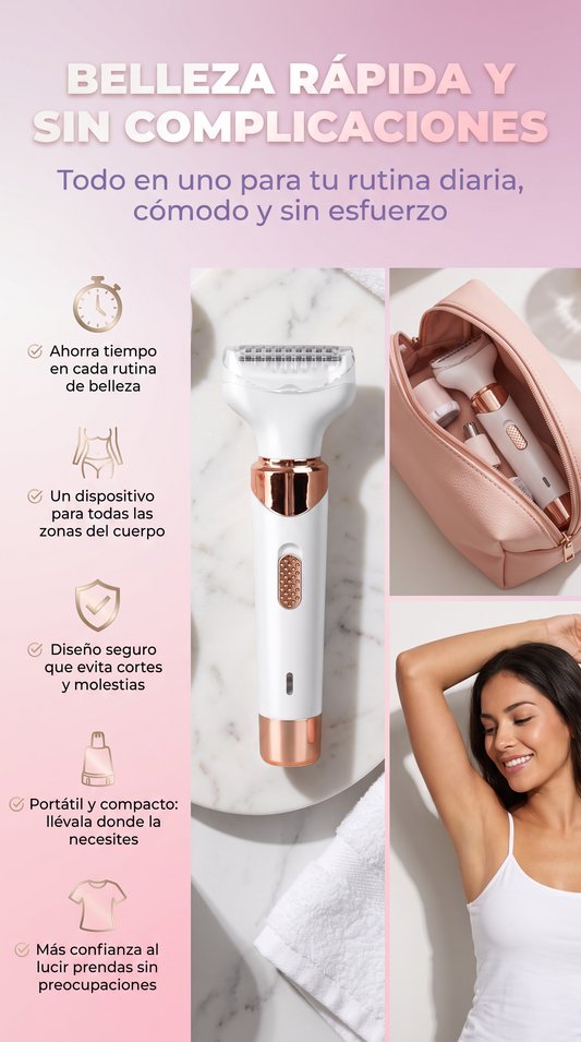 Rasuradora De Dama Geemy 4 En 1 - OFERTA ESPECIAL!